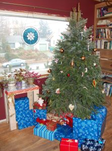 Christmas tree, decked in all its finery