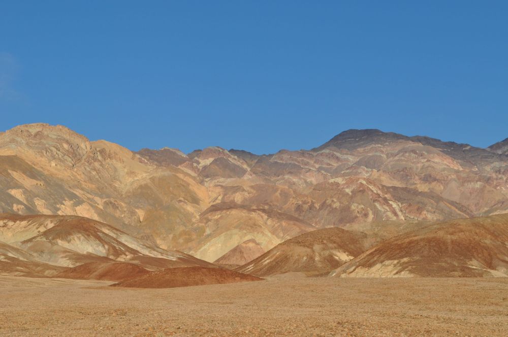 Spectacular colours and shapes and drama embedded into the mountains along the Artist's Drive