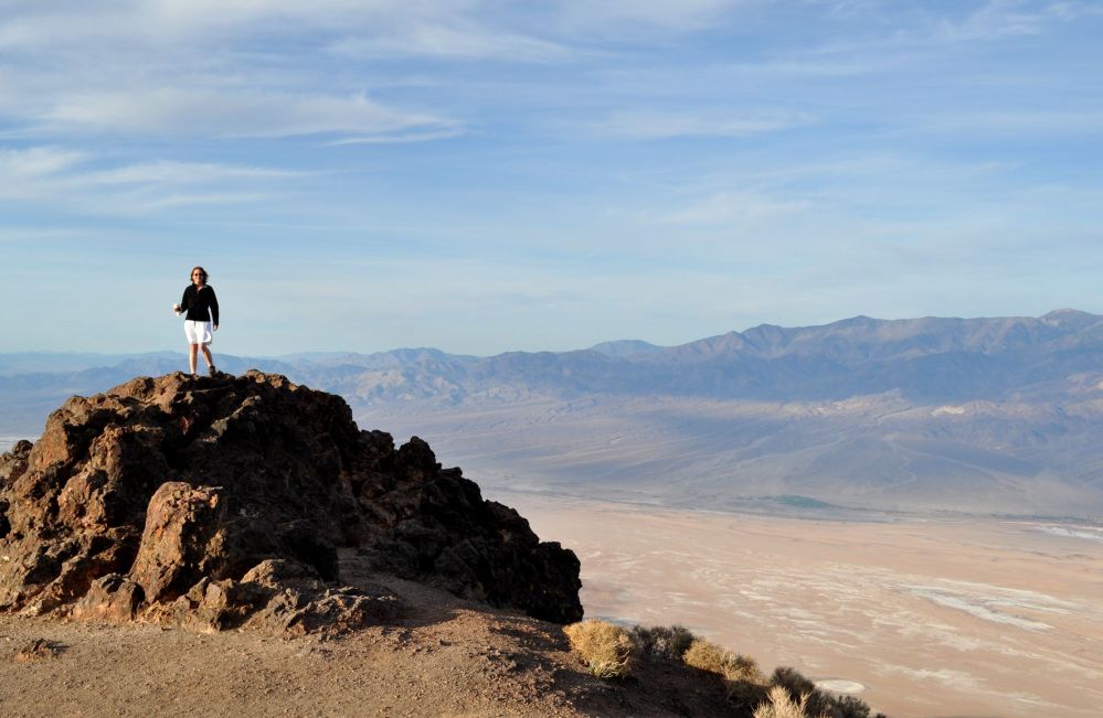 Me with my coffee at Dante's View