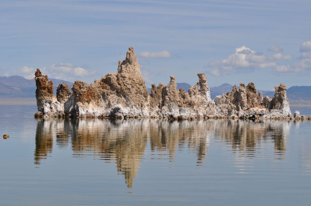 an island of tufa