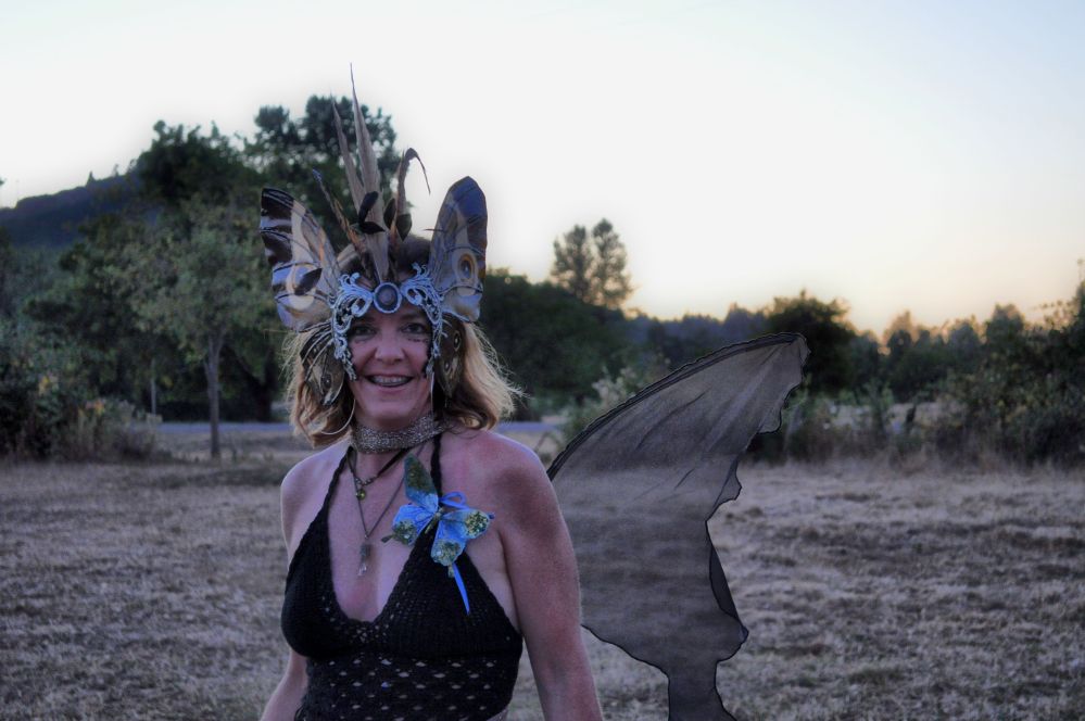 This is me, at the end of the day, as Miss T and I prepare to find a bed.