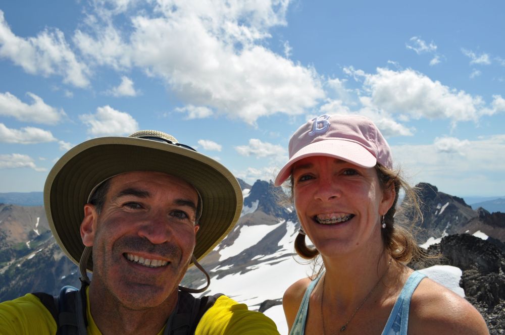 Arno and me in the mountains