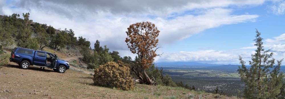 We made a picnic lunch up here and gazed out across this amazing view while we ate and sampled some Hood River microbrews.