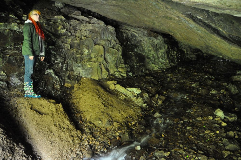 Under the rock - wetter than ever!