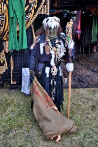 A bone woman turned out to be less creepy than she looks.