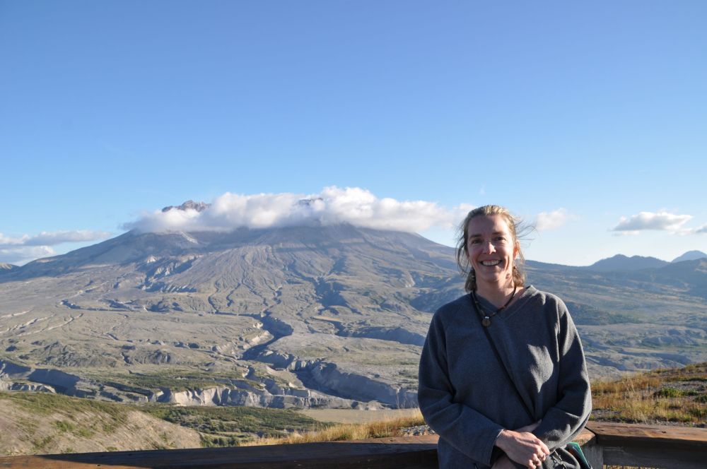 Here I am, waiting for the clouds to clear.