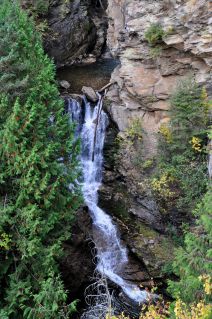 Myrtle Creek Falls. This is the lower cascade dropping from the pool.