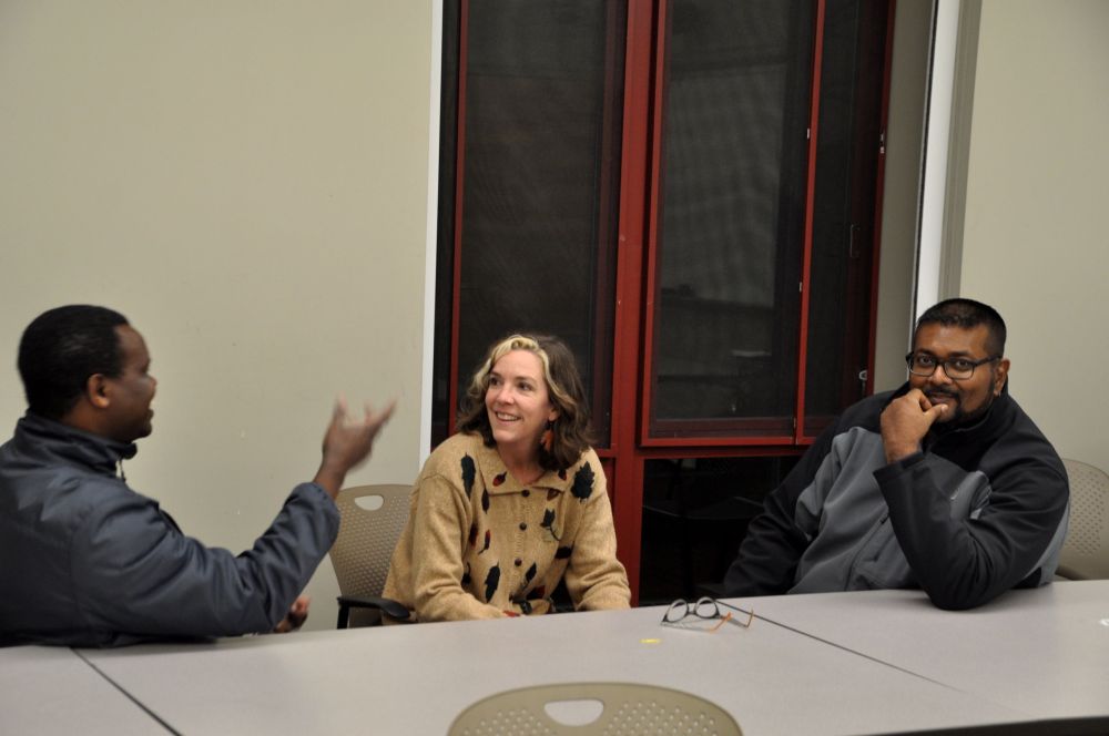 Reliving the old days.