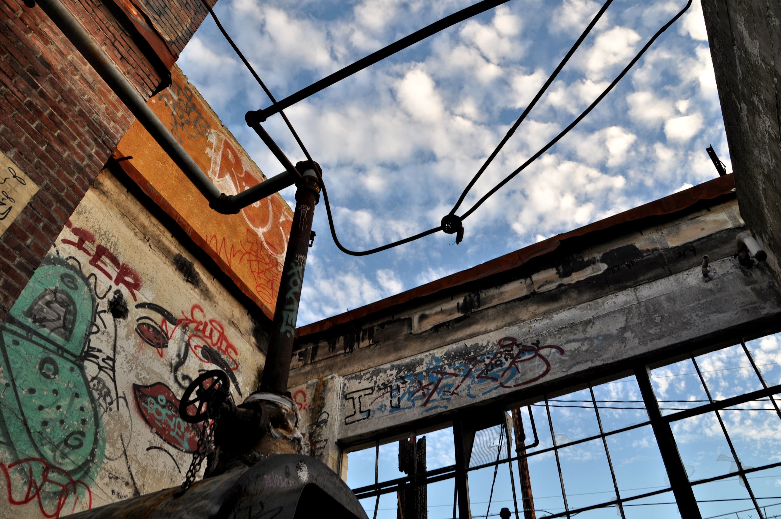 I wandered around and entertained myself by taking photos of all the tremendously interesting stuff in the building.