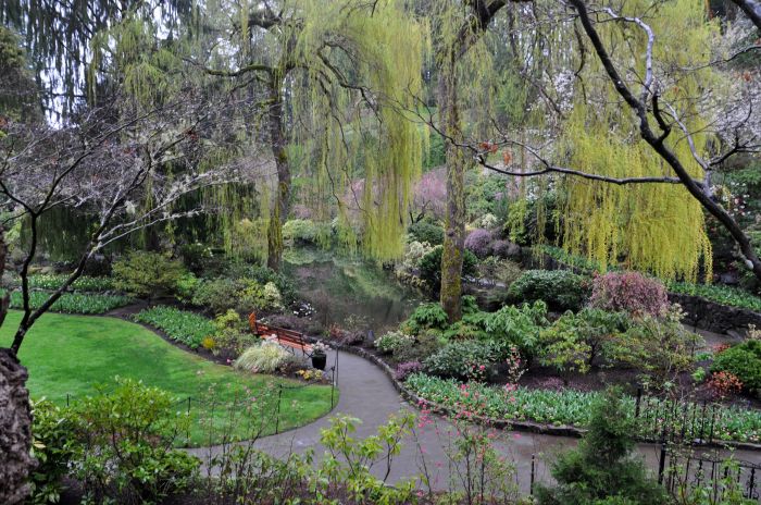 Another view of the Sunken Gardens