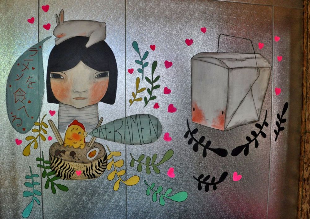 A new ramen house I will definitely return to with Tara.