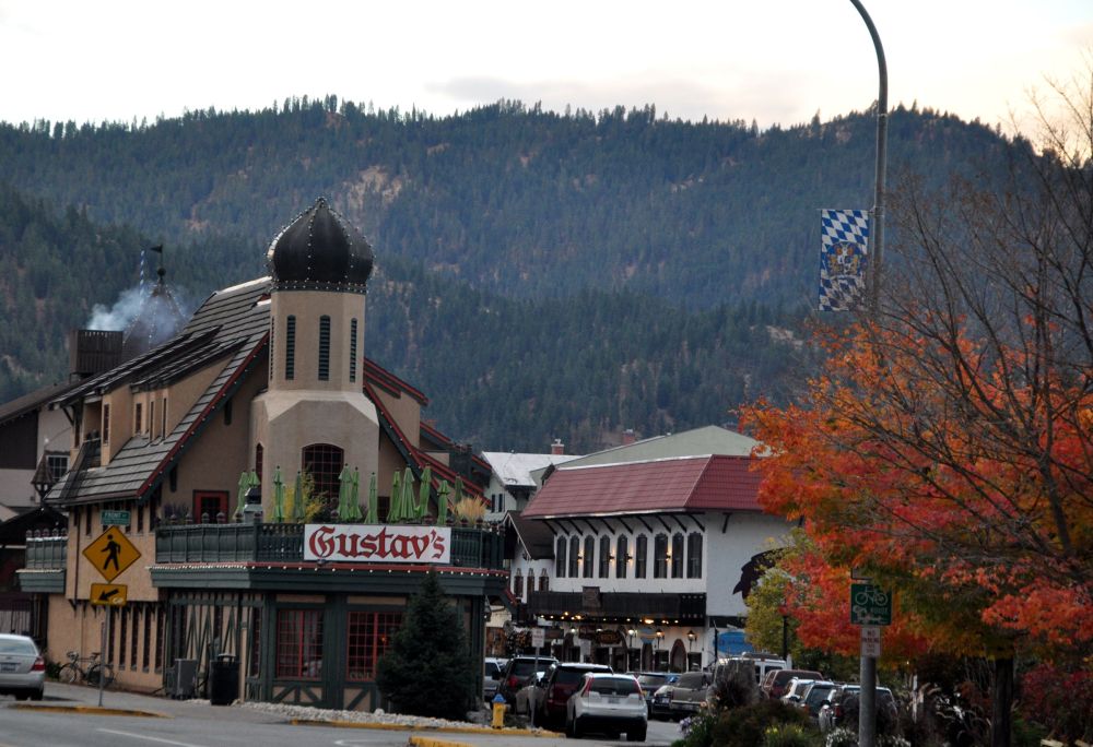 Gustav's restaurant has it's own dome.