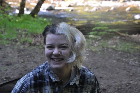 Tara's still having fun with hair colour. This year it has been the Cruella de Vil look.