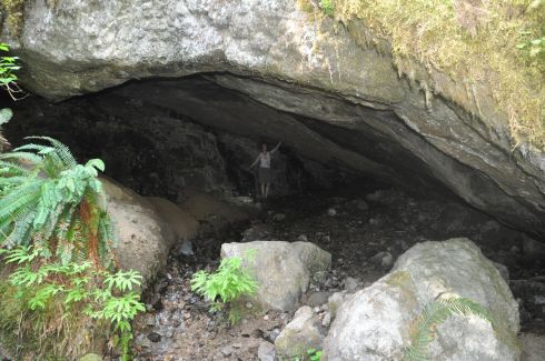 That's me, inside the huge space.