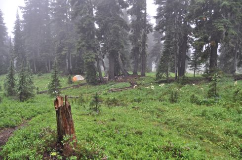 Campsite the first night