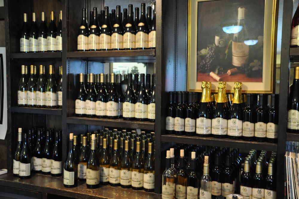 German-style wines at Shafer Vineyard Cellars.