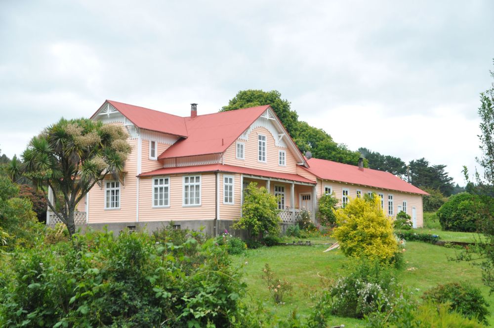 The countryside is filled with these beautiful and large farmhouses.