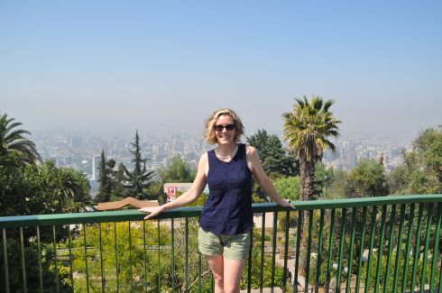 I am standing just below Mary, getting a sunbun as we speak.