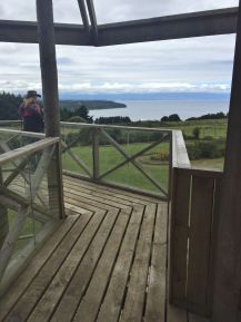 View out to the lake from Rancho Espantapajaros.