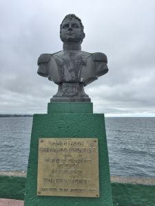Bust of O'Higgins I couldn't resist because his is the most popular and wholly unexpected name we saw during our trip in Chile.